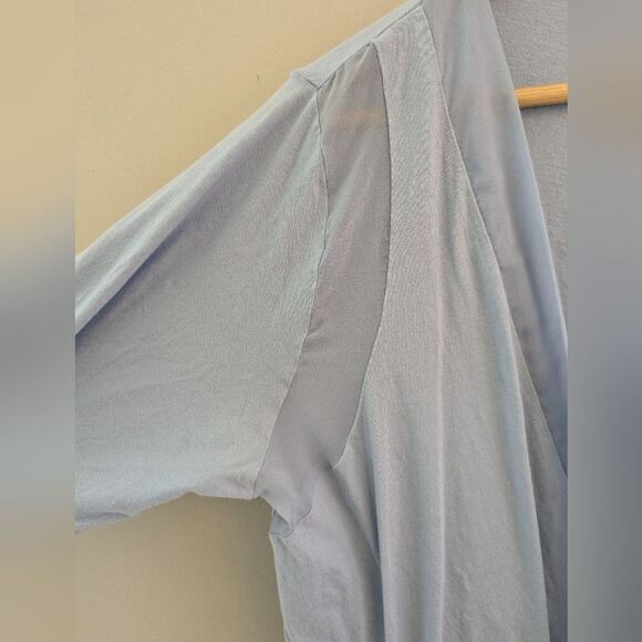 Laurence Tavernier Blue Cotton Robe Size M - Picture 5 of 7